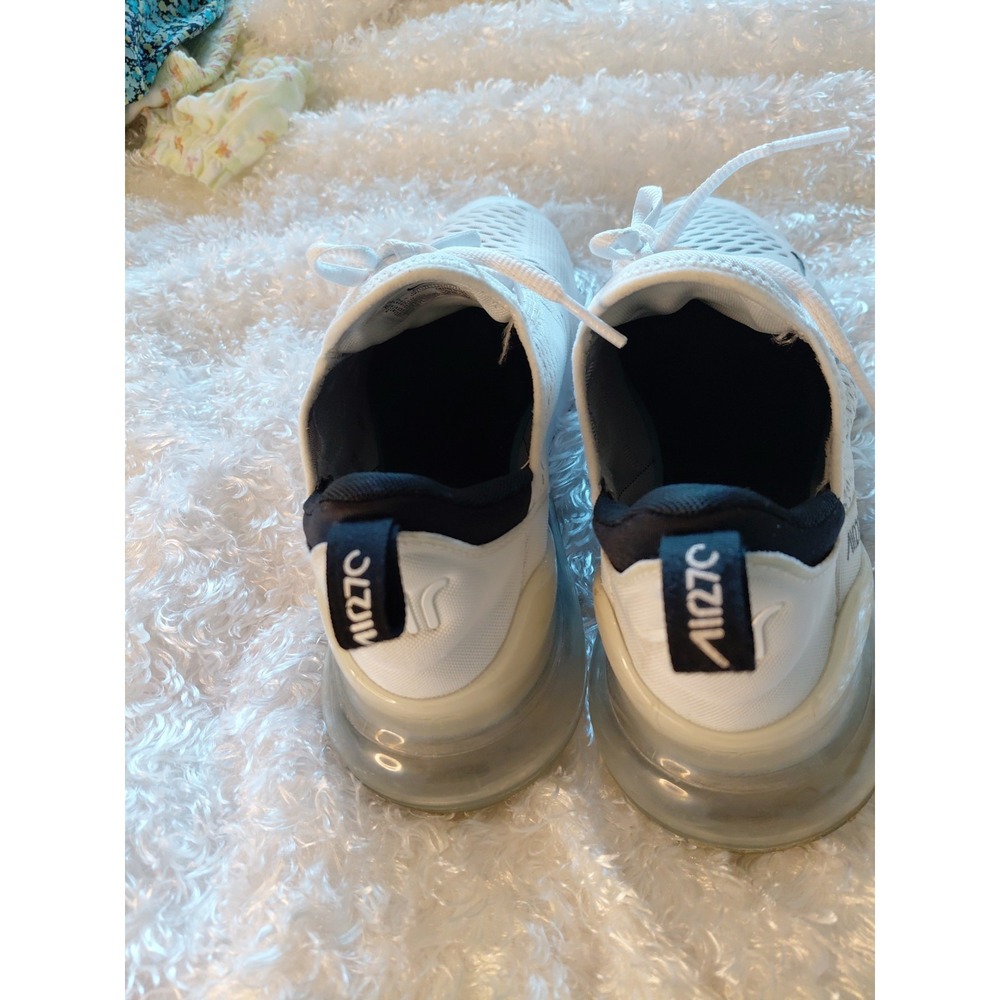 Nike Air 270 White Women's 8.5 Running Shoe, Used Twice - Picture 4 of 6